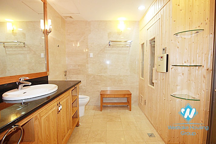 Hight quality penthouse apartment with 4 bedrooms for rent in Ciputra, Westlake Tay Ho, Hanoi, Vietnam
